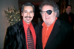 With world renown artist Dale Chihuly at a private event