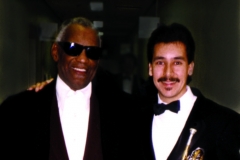 Bobby Medina with Ray Charles