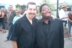 With my dear departed brother George Rountree. He was the Musical director for the Four Tops for nearly 35 years!